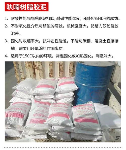 呋喃樹脂膠泥 耐酸磚粘貼與防腐工程的理想選擇